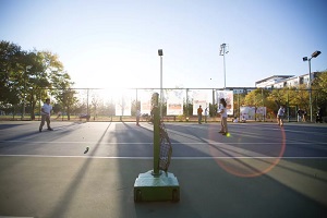 北京市新英才学校网球场