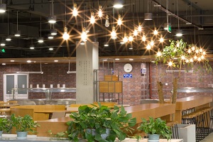 北京市新英才学校餐厅环境