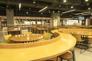北京市新英才学校餐厅
