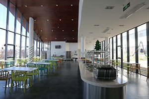 北京四中国际课程佳莲校区食堂