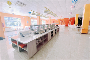 国贤BIC国际高中学部食堂场景