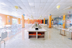 国贤BIC国际高中学部食堂场景