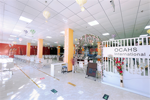 国贤BIC国际高中学部食堂场景