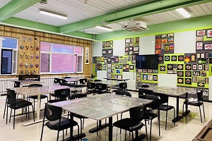 北京新学道临川学校国际部美术教室