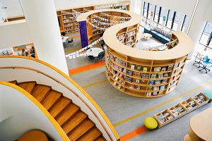 海口哈罗学校图书馆