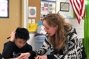 北京海淀区尚丽外国语学校课堂