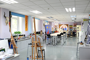 北京耀中国际学校视觉艺术室