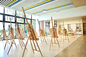 上海金瑞学校画室