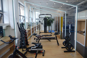 上海科桥国际学校健身区