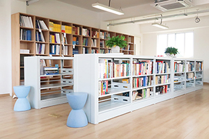 上海科桥国际学校图书馆一角