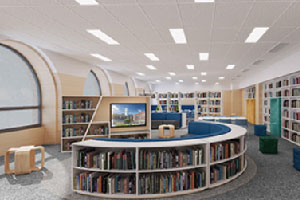 南京威雅学校图书馆