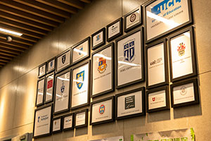 协和教育浦东课程中心大学升学墙