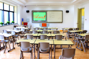 上海民办东鼎外国语学校教室