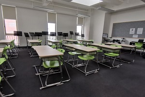 浦东万科学校高中部教室