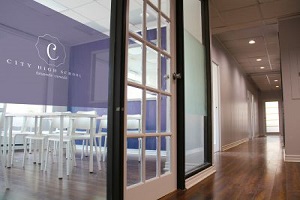 上海建桥国际高中教室