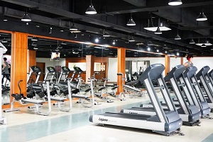 上海诺科学校宝山校区健身房