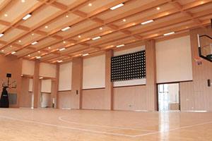 合肥新华公学室内篮球场