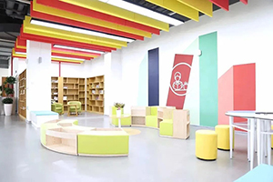 上海安生学校高中部大厅