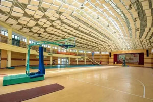 新加坡SSIP公立国际高中课程杭州校区篮球场