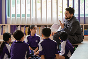 广州市白云区中黄外国语小学图书馆