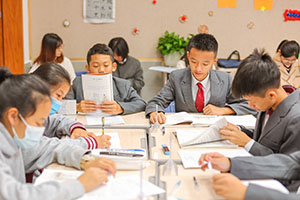 广州市源雅学校初中课堂