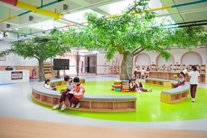 广州市源雅学校图书馆2