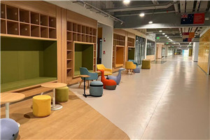 加拿大女王学院休息区