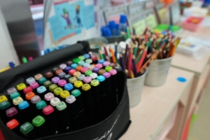 深圳市深美外籍人员子女学校课室一角