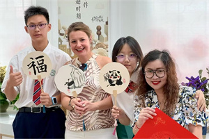 广州市第六中学国际课程中心接待德国姐妹学校