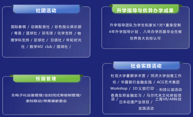 上海常青藤学校香港dse课程学生活动